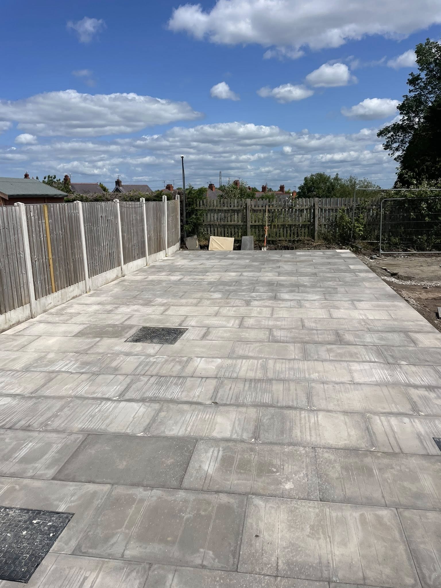 Expertly laid stone paving in Bolton